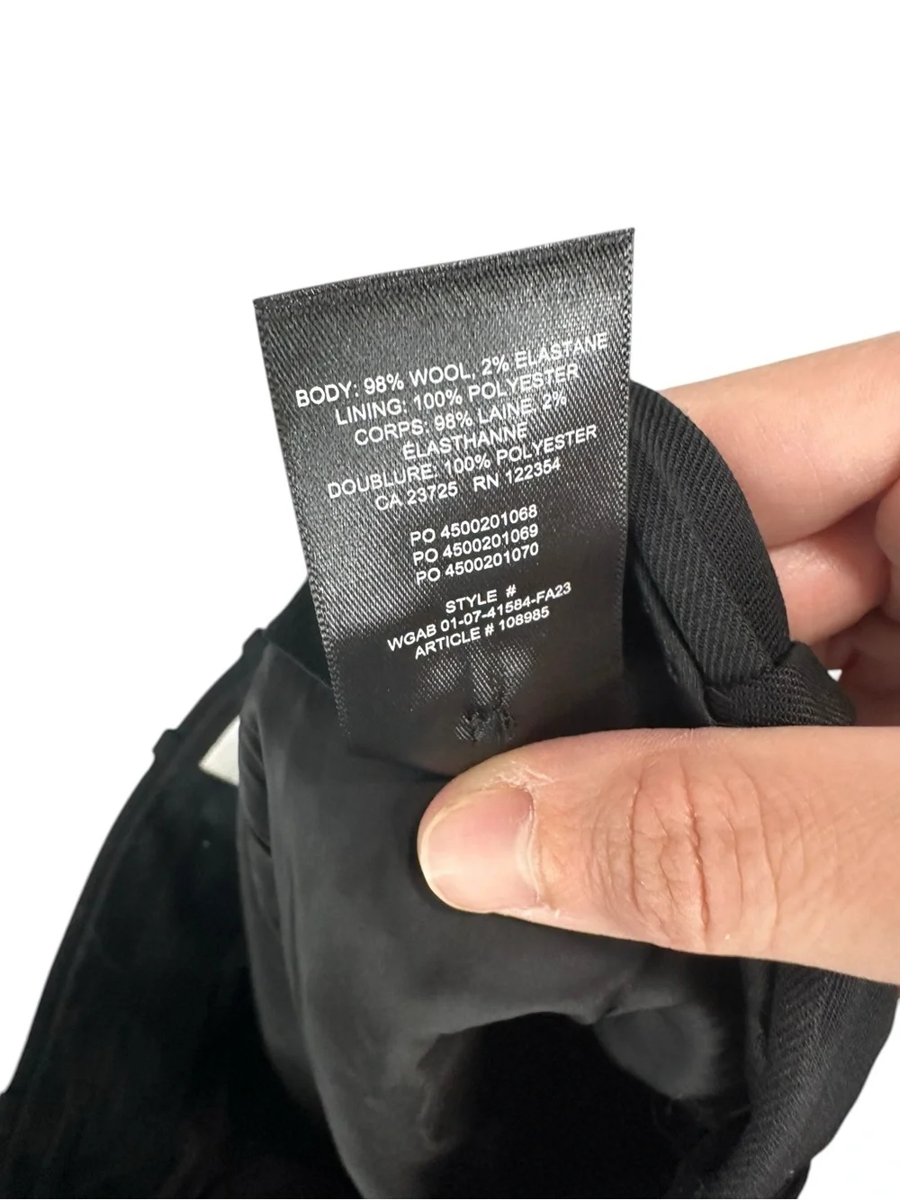 Babaton Aritzia Bellcast Skirt